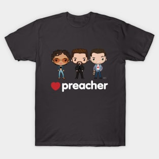 Love Preacher - Tulip, Jess & Cas T-Shirt